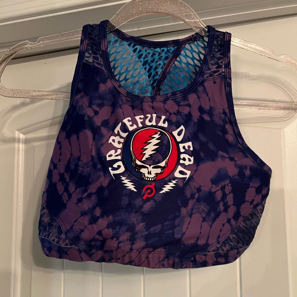 Peloton Grateful Dead sports bra
